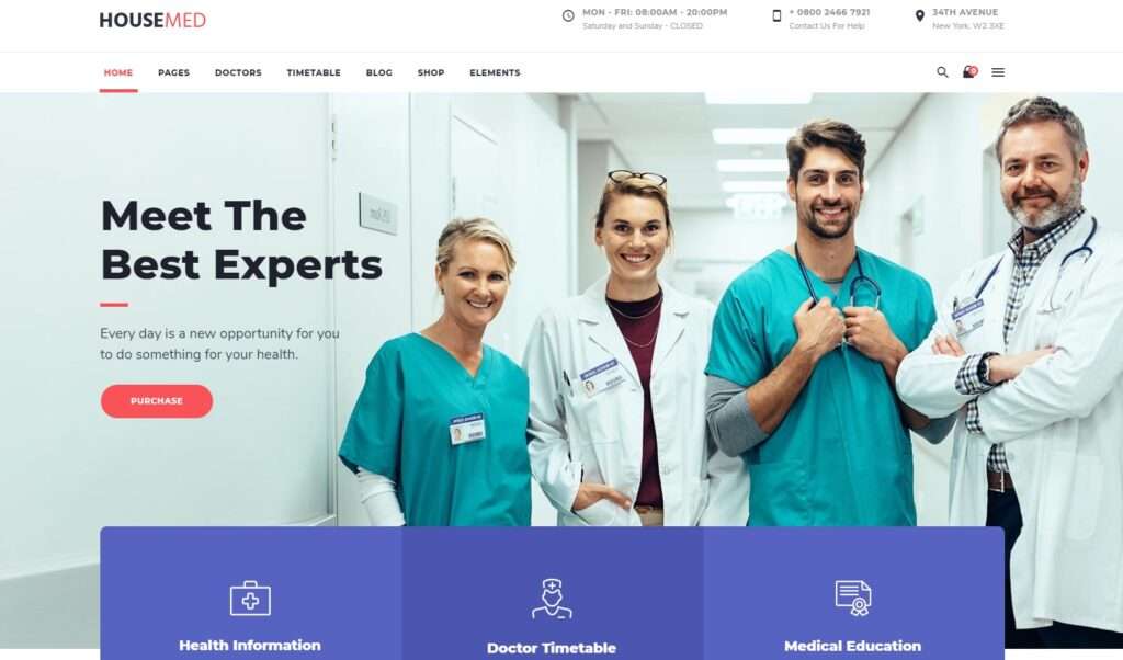 Hospital Website Design Kenya