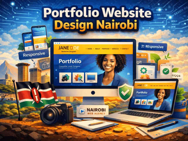 Portfolio Website Design Nairobi – A Complete Guide to Stand Out Online