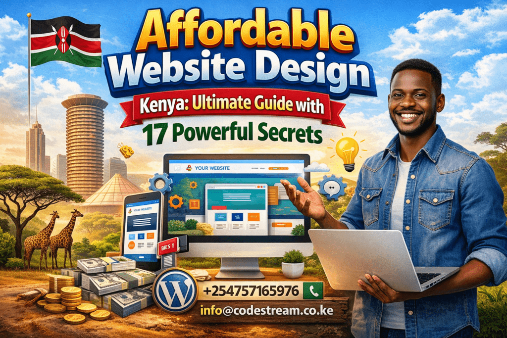 Affordable Website Design Kenya