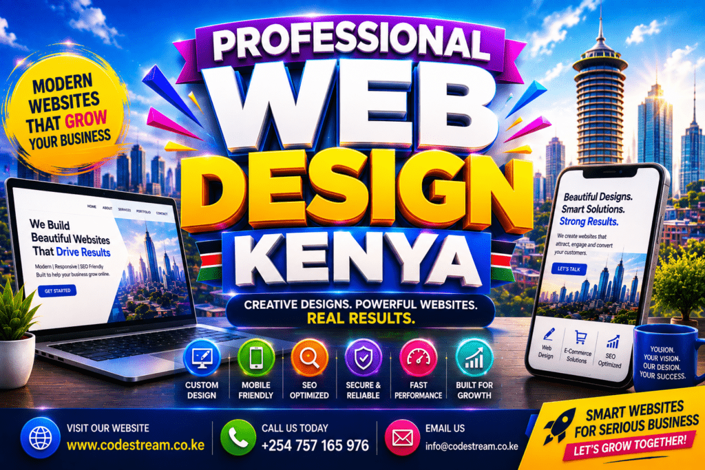 Professional Web Design Kenya