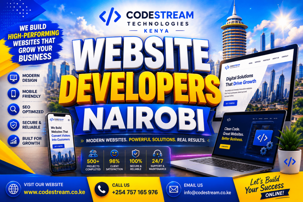 Website Developers Nairobi